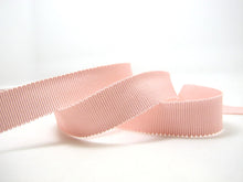 Charger l&#39;image dans la galerie, 3 Yards 5/8 Inch Baby Pink Hat Ribbon|Grosgrain Ribbon|100% Viscose|Petersham Ribbon|Hat Making|Wedding|Bow Decor|Belting|Embellishment