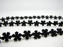 画像をギャラリービューアに読み込む, 1 Yard 1/2 Inch Black Floral Lasercut Faux Suede Leather Cord|Faux Leather String Jewelry Findings|Bracelet|Choker Supplies|Accessories