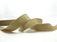 画像をギャラリービューアに読み込む, 3 Yards 5/8 Inch Dark Khaki Hat Ribbon|Grosgrain Ribbon|100% Viscose|Petersham Ribbon|Hat Making|Wedding|Bow Decor|Belting|Embellishment