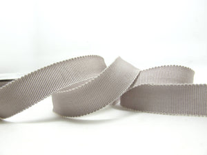 3 Yards 5/8 Inch Gray Hat Ribbon|Grosgrain Ribbon|100% Viscose|Petersham Ribbon|Hat Making|Wedding|Bow Decor|Belting|Embellishment