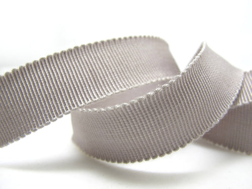3 Yards 5/8 Inch Gray Hat Ribbon|Grosgrain Ribbon|100% Viscose|Petersham Ribbon|Hat Making|Wedding|Bow Decor|Belting|Embellishment