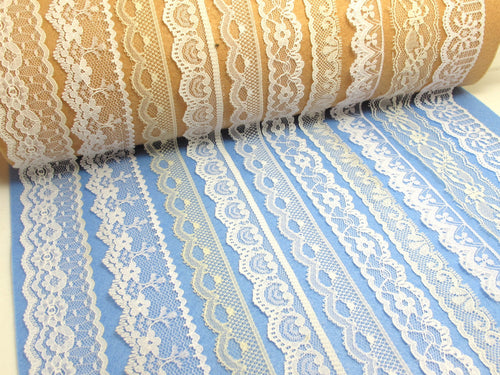5 Yards Floral Lace Trim|Floral Embroidered Trim|Bridal Supplies|Handmade Supplies|Sewing Trim|Scrapbooking Decor|Hair Embellishment