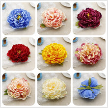 Load image into Gallery viewer, 6 Inches Artificial Flowers|Rose Decor|Floral Hair Accessories|Wedding Bridal Decoration|Fake Flowers|Silk Roses|Bouquet|Ombre Colorful