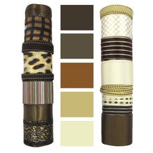 Load image into Gallery viewer, Brown and Black Ribbon Set|Grosgrain Ribbon|Satin Ribbon|Organza Ribbon|Hair Bow Supplies|Scrapbook|Craft supplies|Party Decor|Giftwrap
