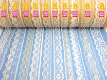 Charger l&#39;image dans la galerie, 5 Yards Floral Lace Trim|Floral Embroidered Trim|Bridal Supplies|Handmade Supplies|Sewing Trim|Scrapbooking Decor|Hair Embellishment