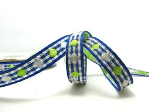 3 yards 10mm Gingham Checkered Ribbon|Craft Supplies|Gift Packaging Ribbon|Bow Accessory Making