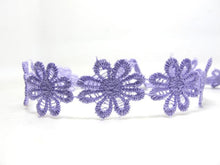 Charger l&#39;image dans la galerie, 5 Yards 1 Inch Colorful Daisy Flower Lace Trim|Floral Lace|Embellishment|Scrapbook Sewing Craft Supplies|Decoration