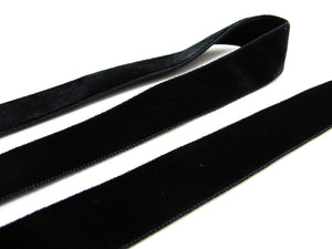 6 / 9/ 22/ 36mm || DOUBLE SIDED Velvet Ribbon || Swiss Made Nylon Velvet by the YARD
