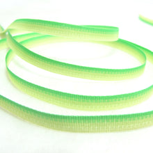 Load image into Gallery viewer, 10 Yards 1/4 Inch (7mm) Picot Ombre Ribbon Trim|Green Pink Narrow|Polyester|Picot Edge|Doll Trim|Embellishment|Bow Flower Supplies