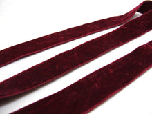 Load image into Gallery viewer, 6 / 9/ 22/ 36mm || DOUBLE SIDED Velvet Ribbon || Swiss Made Nylon Velvet by the YARD