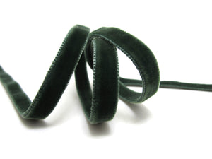 6 / 9/ 22/ 36mm || DOUBLE SIDED Velvet Ribbon || Swiss Made Nylon Velvet by the YARD