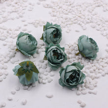 画像をギャラリービューアに読み込む, 5 Pieces 1 3/8 Inches Artificial Flowers|Rose Decor|Floral Hair Accessories|Wedding Bridal Decoration|Fake Flowers|Silk Roses|Wired Bouquet