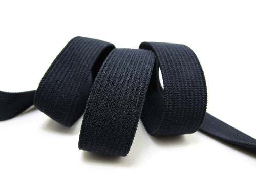 CLEARANCE|8 Yards 5/8 Inch Black Decorative Pattern Lingerie Elastic|Headband Elastic|Skinny Elastic|Narrow Stretch Lace|Bra Strap|EL141
