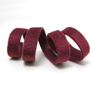 5 YARDS of 8MM OR 10MM Velvet Trim|Single Faced Soft and Thin