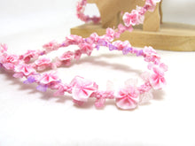 画像をギャラリービューアに読み込む, Special Edition|Compact Pink Ombre Rose Buds on Woven Rococo Ribbon Trim|Decorative Floral Ribbon|Scrapbook|ClothingCraft Supplies