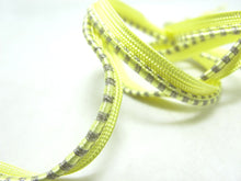 Load image into Gallery viewer, 5 Yards 5/16 Inch Yellow Braided Lip Cord Trim|Piping Trim|Pillow Trim|Cord Edge Trim|Upholstery Edging Trim