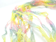 Charger l&#39;image dans la galerie, 100 Yards 6mm Ombre Chiffon Trim|Narrow Organza Ribbon|Flower Scrapbook DIY Supplies|Gift Packaging Decoration