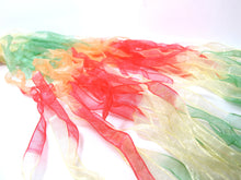 画像をギャラリービューアに読み込む, 100 Yards 6mm Ombre Fuchsia Nude Chiffon Trim|Narrow Organza Ribbon|Flower Scrapbook DIY Supplies|Gift Packaging Decoration