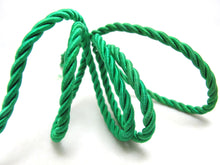 画像をギャラリービューアに読み込む, CLEARANCE|5 Yards 5mm Green Twist Cord Rope Trim|Craft Supplies|Scrapbook|Decoration|Hair Supplies|Embellishment|Shiny Glittery