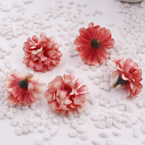 10 Pieces 1 9/16 Inches Artificial Flowers|Rose Decor|Floral Hair Accessories|Wedding Bridal Decoration|Fake Flowers Roses|Bouquet|Ombre
