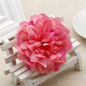8cm Artificial Flowers|Rose Decor|Floral Hair Accessories|Wedding Bridal Decoration|Fake Flowers|Silk Roses|Bouquet|Ombre