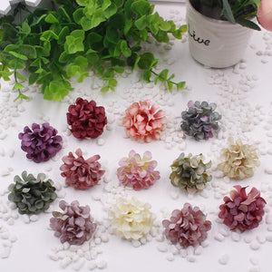 10 Pieces 1 9/16 Inches Artificial Flowers|Rose Decor|Floral Hair Accessories|Wedding Bridal Decoration|Fake Flowers Roses|Bouquet|Ombre