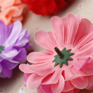 8cm Artificial Flowers|Rose Decor|Floral Hair Accessories|Wedding Bridal Decoration|Fake Flowers|Silk Roses|Bouquet|Ombre