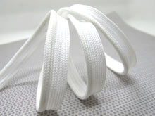 Load image into Gallery viewer, 5 Yards 3/8 Inch Linen White Braided Lip Cord Trim|Piping Trim|Pillow Trim|Cord Edge Trim|Upholstery Edging Trim