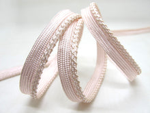 Load image into Gallery viewer, 5 Yards 3/8 Inch Pink Braided Lip Cord Trim|Piping Trim|Pillow Trim|Cord Edge Trim|Upholstery Edging Trim