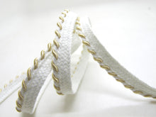 Load image into Gallery viewer, 5 Yards 3/8 Inch Khaki Twisted Braided Lip Cord Trim|Piping Trim|Pillow Trim|Cord Edge Trim|Upholstery Edging Trim