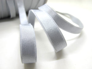 CLEARANCE|8 Yards 3/8 Inch Silver Gray Picot Edge Decorative Pattern Lingerie Headband Elastic|Skinny Narrow Stretch Lace|Bra Strap[EL223]
