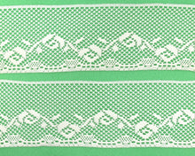 画像をギャラリービューアに読み込む, CLEARANCE! 3 Yards 3 1/8 Inches Ivory Lace Trim|Floral Ribbon Trim|Hollow Trim|Scrapbooking|Sewing Craft Supplies DIY|Embellishment|Flower