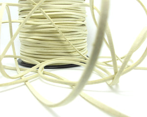 5 Yards 2.5mm Faux Suede Leather Cord|Beige|Ivory||Faux Leather String Jewelry Findings|Microfiber Craft Supplies