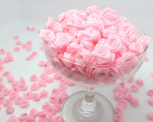 画像をギャラリービューアに読み込む, 30 Pieces Chiffon Rose Flower Buds|Baby Pink|Flower Applique|Fabric Flower|Baby Doll|Craft Bow|Accessories Making