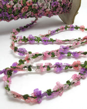 Charger l&#39;image dans la galerie, 2 Yards Woven Rococo Ribbon Trim|Decorative Floral Ribbon|Scrapbook Materials|Clothing|Decor|Craft Supplies