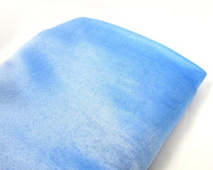 1 Yard 57 Inches Organza Fabric|Blue|Shiny Sparkle Decorative Fabric|Event Home Decor
