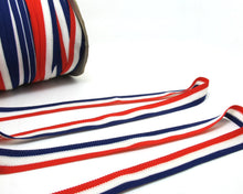 Charger l&#39;image dans la galerie, CLEARANCE|6 Yards 17mm Striped Ribbon|Woven Trim|Sewing Trim|Fabric Ribbon|Tying Rope|Waistband|Decorative Trim|Scrapbook Supplies