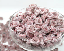 画像をギャラリービューアに読み込む, 30 Pieces Chiffon Rose Flower Buds|Ombre Color|Taro|Flower Applique|Fabric Flower|Baby Doll|Craft Bow|Accessories Making